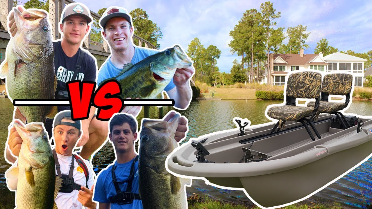 Crazy MINI BASS BOAT Bass Fishing Tournament!!! (ft. KTBTV, Fishing with  Norm, A-dub Fishing) 