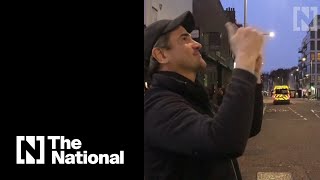 Britons show support for NHS workers