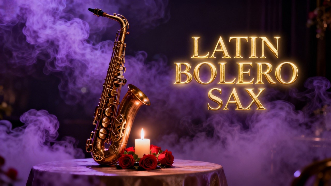 Latin Bolero Sax Love Night | Sax Bolero Latino para Cena Romántica