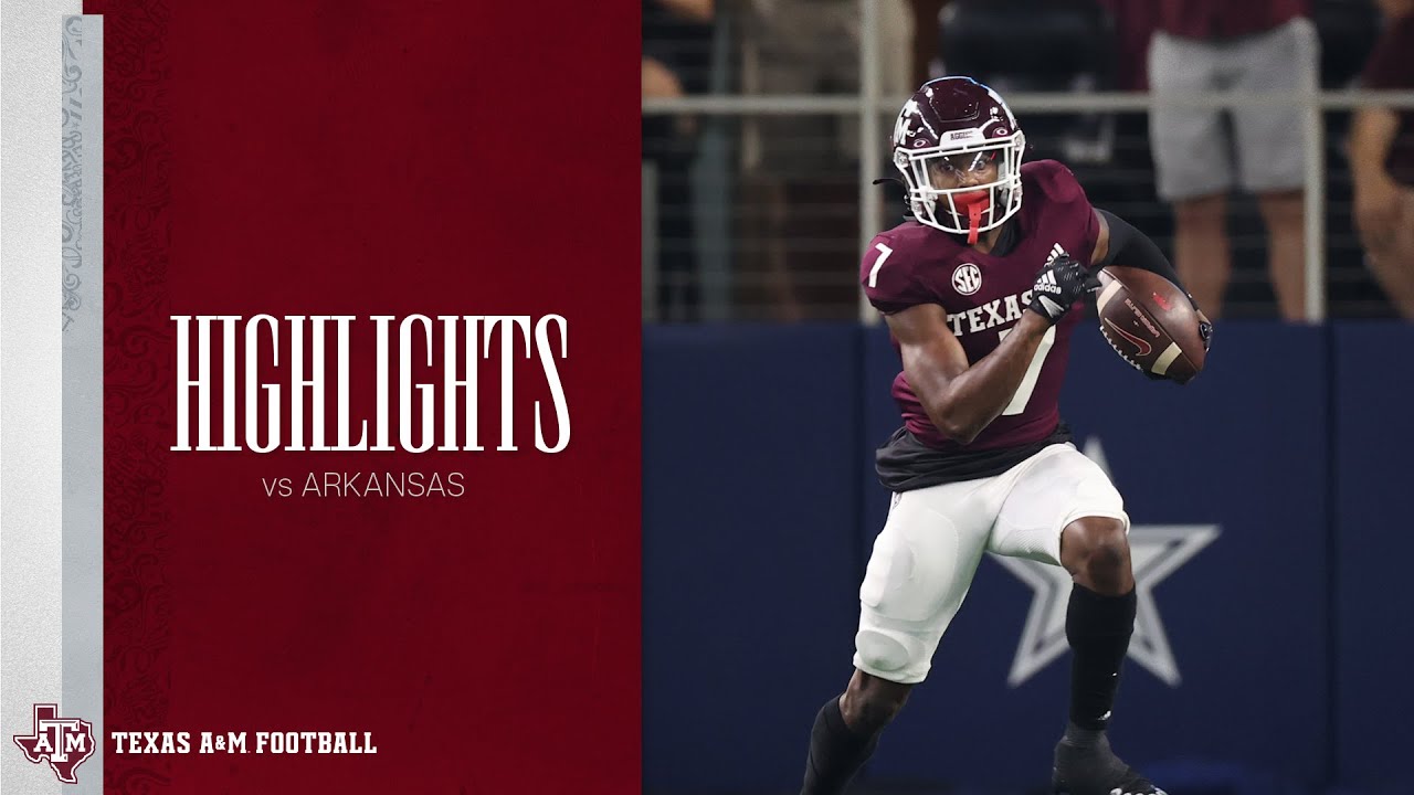Highlights A&M 23, Arkansas 21 YouTube