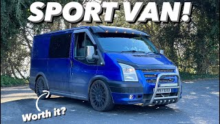 Is the 2007 Ford Transit SportVan worth the MORE MONEY? // Modified Van Review