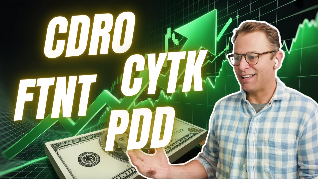 Unusual Options Activity in 4 Stocks! $PDD $CYTK $CDRO | MIT LIVE | Sept 08, 2025