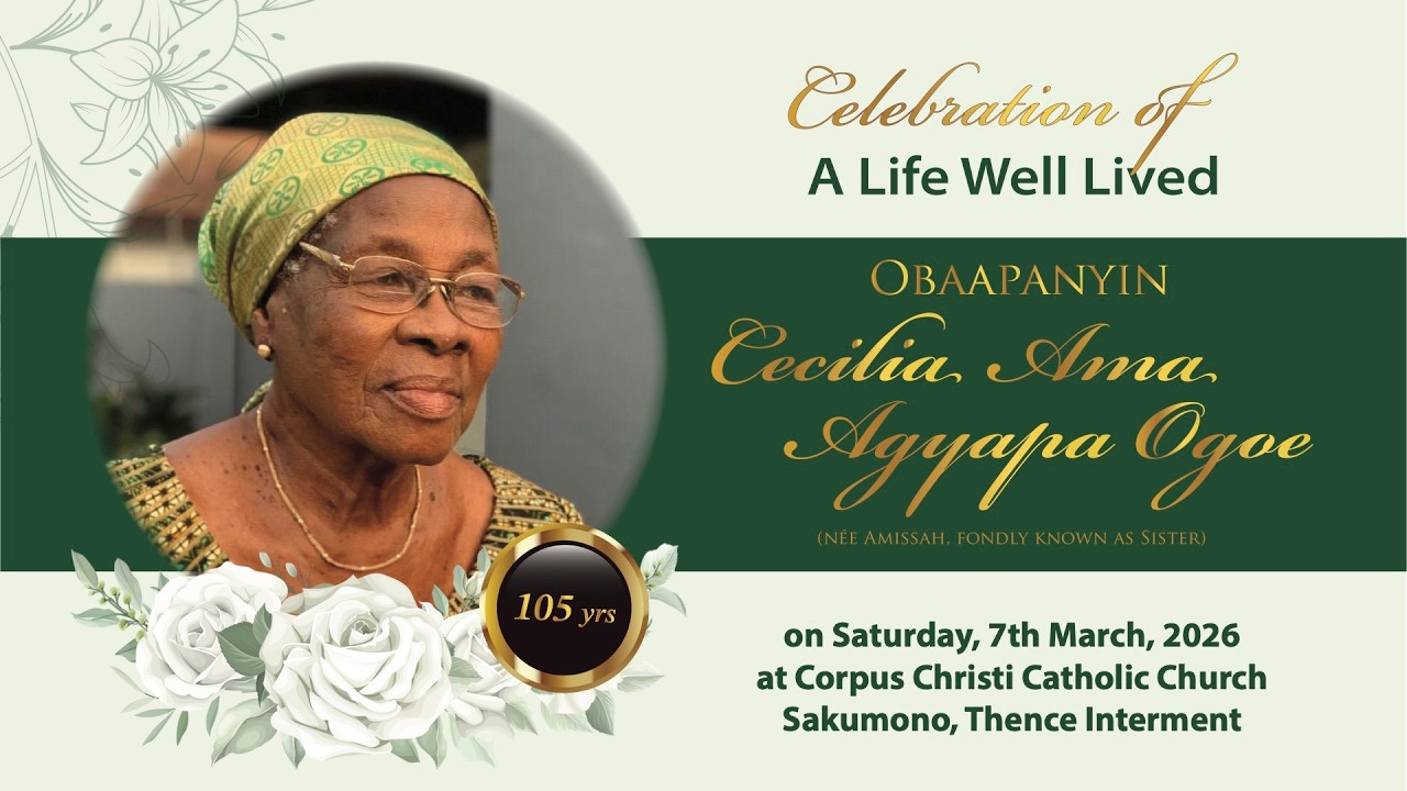 Final Funeral Rites Of Obaapanyin Cecilia Ama Agyapa Ogoe
