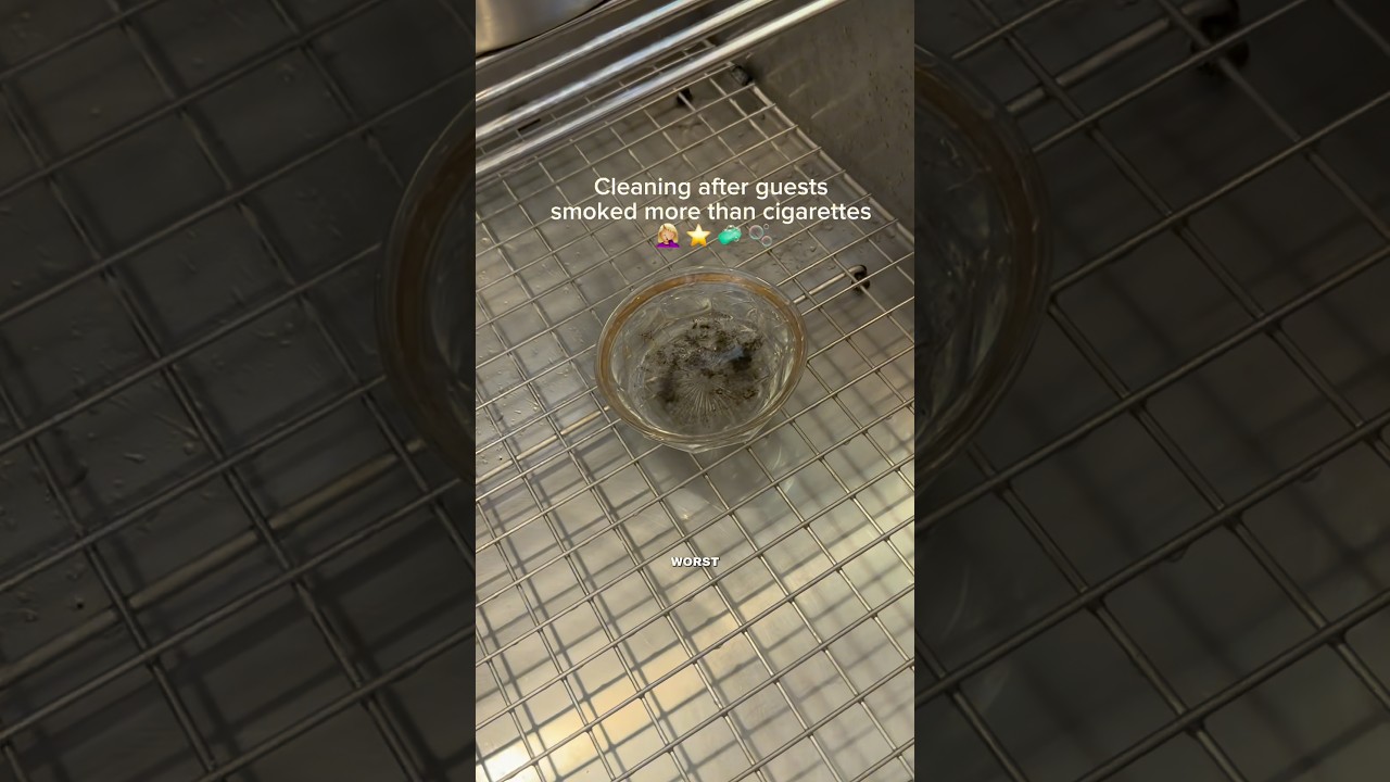 I can’t believe this happened 🤦🏼‍♀️ #airbnb #cleaning