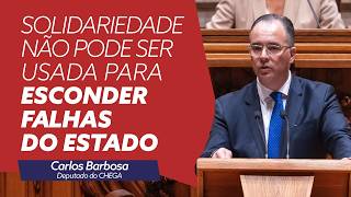 A Solidariedade Não Pode Ser Usada Para Esconder Falhas Do Estado