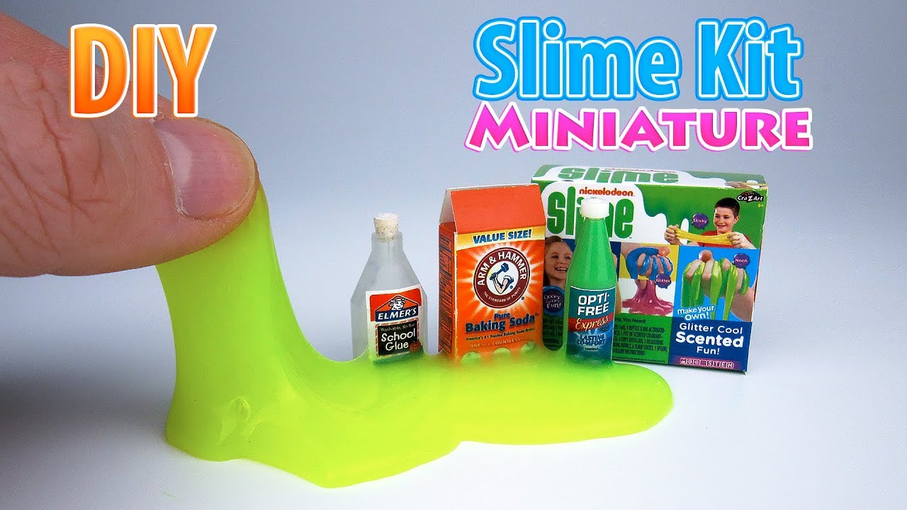 diy mini slime kit