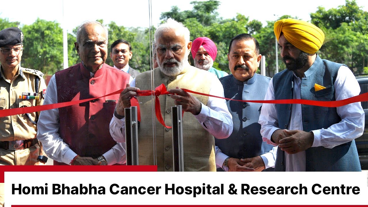 PM Modi Inaugurates Homi Bhabha Cancer Hospital & Research Centre in ...