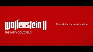Wolfenstein The New Colossus - Constrictor Harness Location