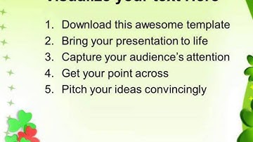 shamrock symbol saint patricks day celebration powerpoint templates ppt backgrounds for slides 0313