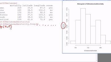 R - Histogram   (lesson 1)