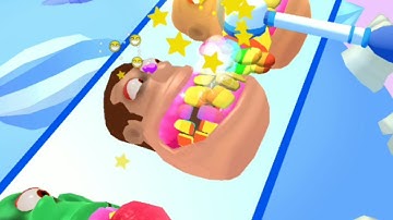 Teeth Runner!- All Levels Gameplay Android, iOS lvl 3-4