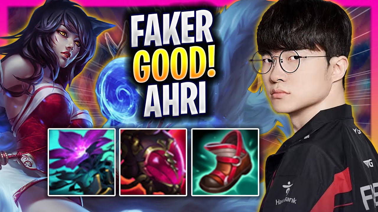 FAKER IS SO GOOD WITH AHRI! - T1 Faker Plays Ahri MID vs Sylas ...