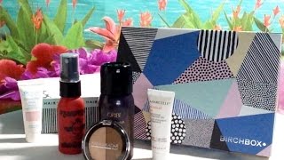 Unboxing, Birchbox Subscription Box, August, Soft Spoken, ASMR, Skin Care, Make Up, Nice Sounds