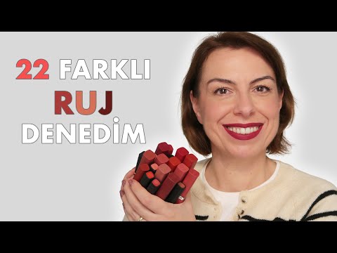 EN KALICI RUJLAR // 22 RUJ DENEDİM - L’Oreal Matte Resistance ve Intense Volume Mat Tüm Seri