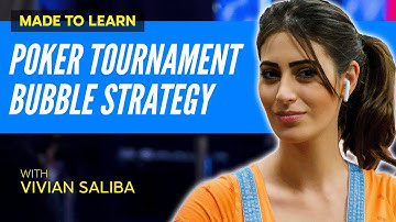 Made To Learn: 5 Poker Tips for Playing On The Bubble