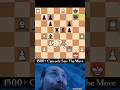 Only 1500+ Player Can solve this 😱♟️||#chess #chessgame