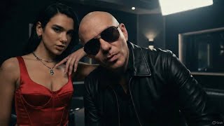 Pitbull ft. Dua Lipa - NO SLEEP, ALL NIGHT  (Lyrical Music Video)