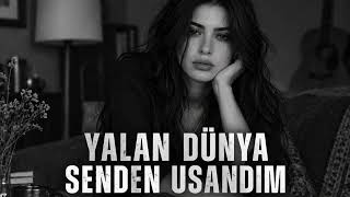 Yalan Dünya Senden Usandım 