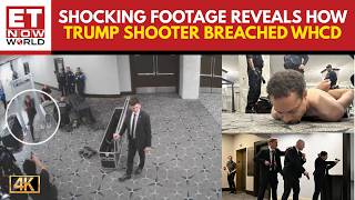 SHOCKING CCTV Video Shows Trump Shooter Cole Allen Charging Past Security At White House Event
