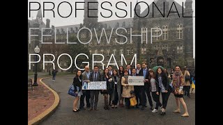 Professional Fellowship Program | 2019