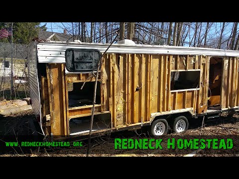 Beautiful New Trailer for the Harbor Freight/Central Machinery Band Saw Mill | Redneck Homestead