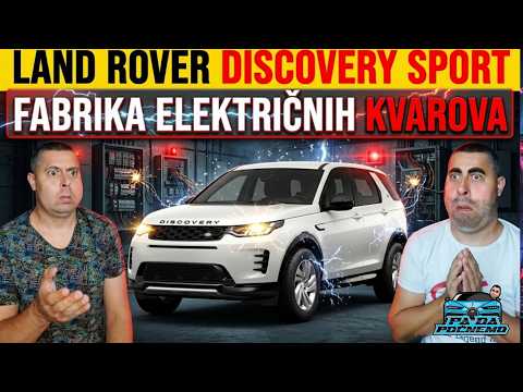 LAND ROVER DISCOVERY SPORT 2020 !!! FABRIKA ELEKTRICNIH KVAROVA !!! PA DA POCNEMO !!!