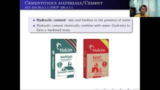 Materials and Properties: Concrete, Cement - Part 1 of 7