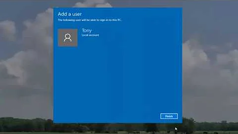 Fix Can’t Add New User Account on Windows 10