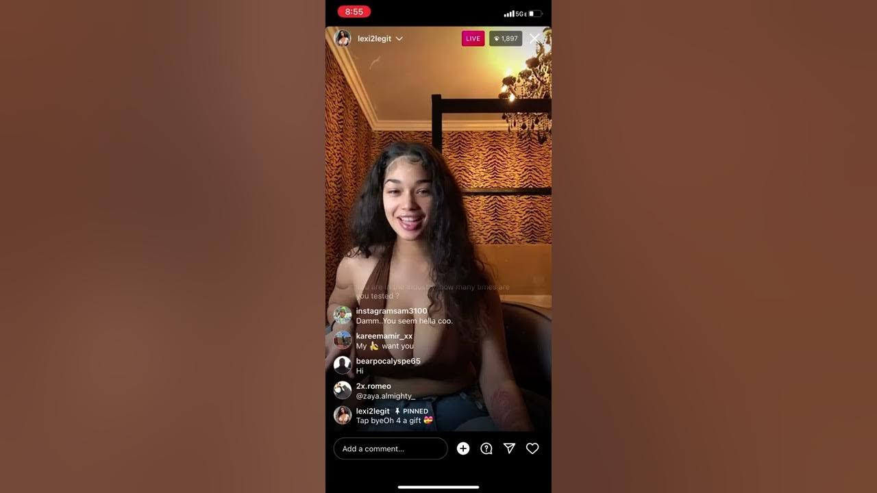 Lexi2legit ig live - YouTube