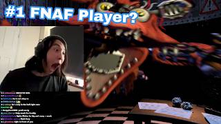 Hax Attempts to Beat FNAF 2 For the First Time (MCSR Ranked World Champion vs King Pervert)