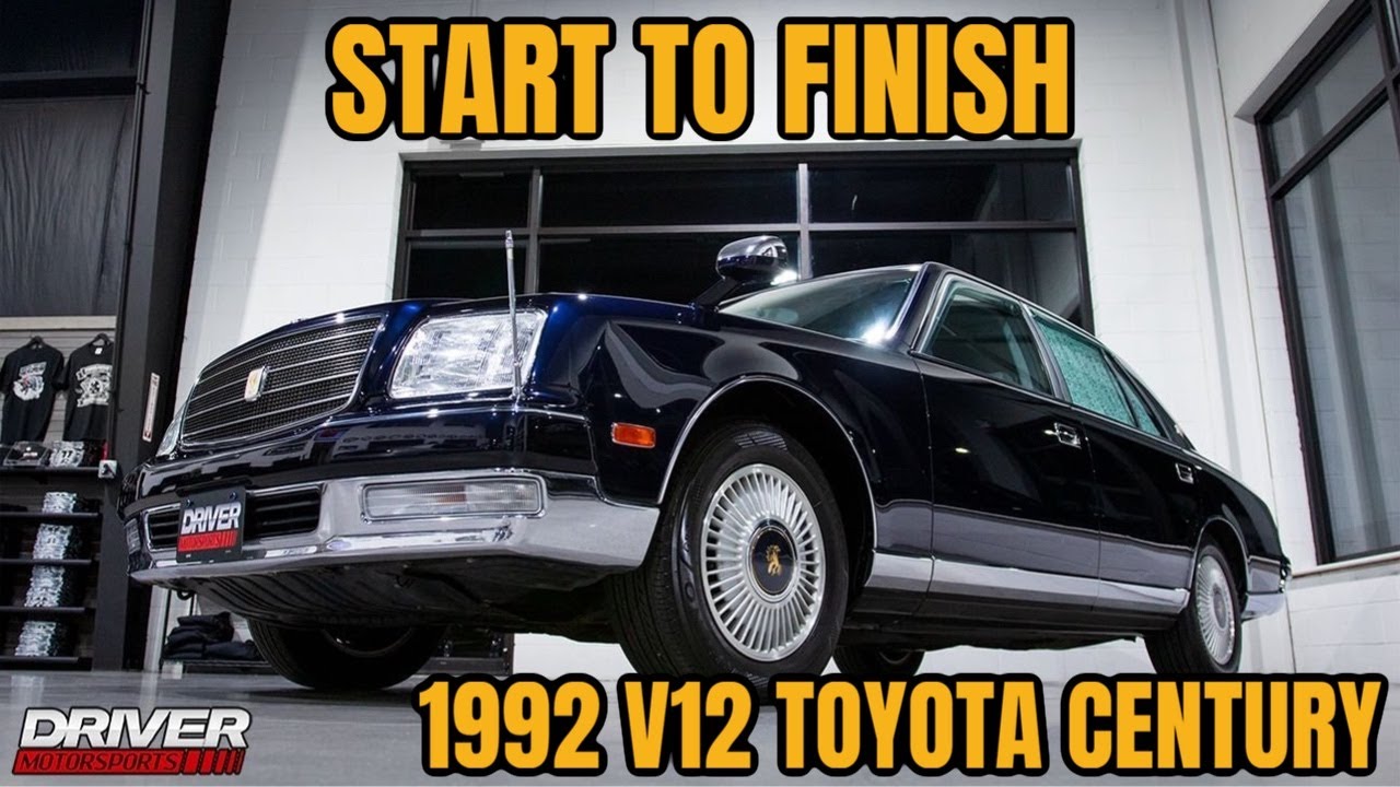 Start To Finish | 1997 Toyota Century V12 - YouTube