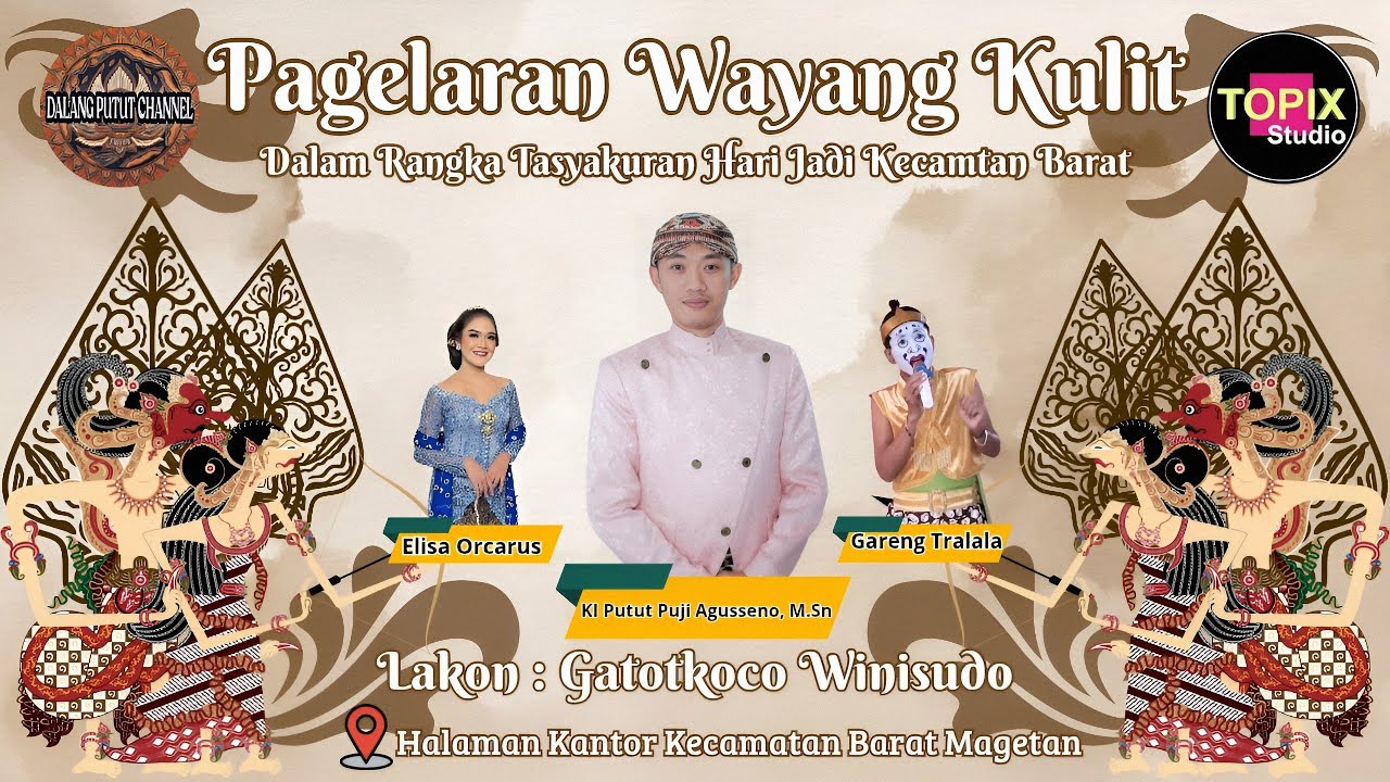 LIVE WAYANG KI PUTUT PUJI AGUSSENO - GATHOTKACA WINISUDA [ BT ELISHA ORCHARUS & GARENG TRALALA ]