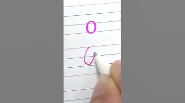O - Cursive writing A to Z | Cursive handwriting practice #NRcursivegraphy
