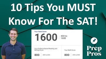 Last Minute Tips For The SAT From A Perfect Scorer