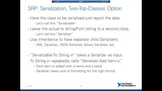 LAF Q3 2015 - OOP SOLID Principles for the G Programmer (Stephen Loftus-Mercer)