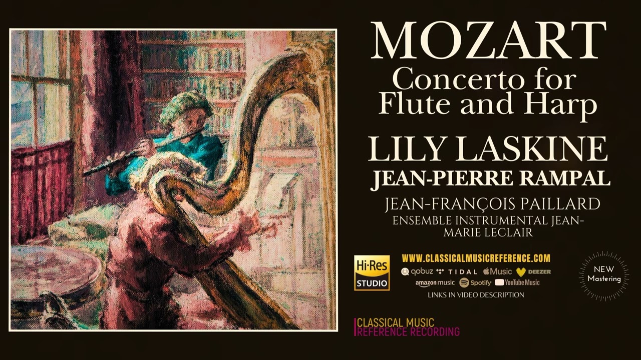 Mozart - Concerto for Flute and Harp / Remastered (reference rec