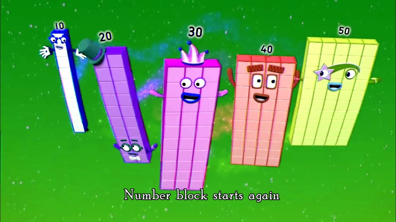 Numberblocks Starts Again – Funny Voice Pitch & Color Effects