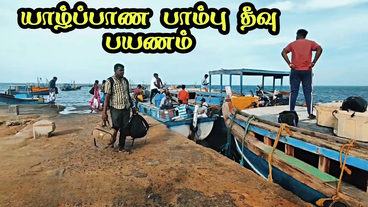 யாழ்ப்பாண பாம்புத்தீவு பயணம் | puliyanthivu Island | Shen Vlogs #srilanka