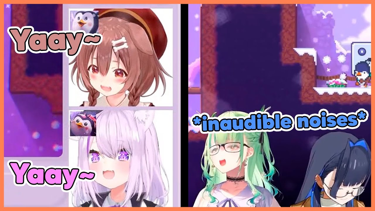 The difference in vibe when Okakoro and KronFau played this cute penguin game【Bread & Fred】