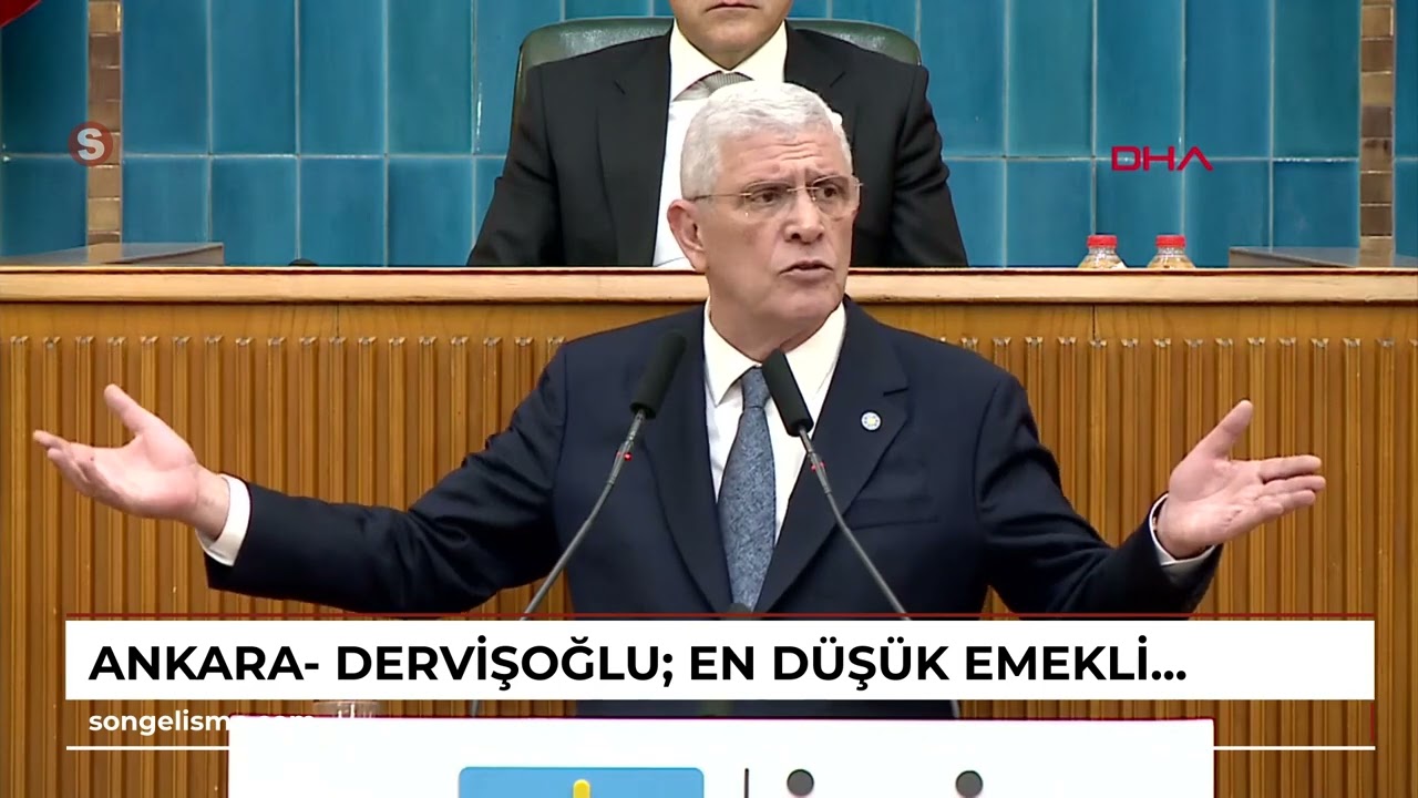 Ankara- Dervişoğlu: En düşük emekli maaşını asgari ücret seviyesine getirin