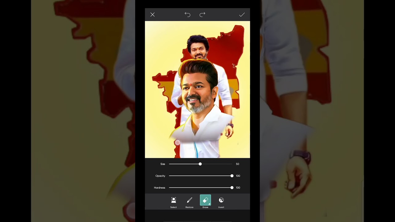 TVK VIJAY POSTER MAKING 🔥🔥🔥 DHARAN EDITING