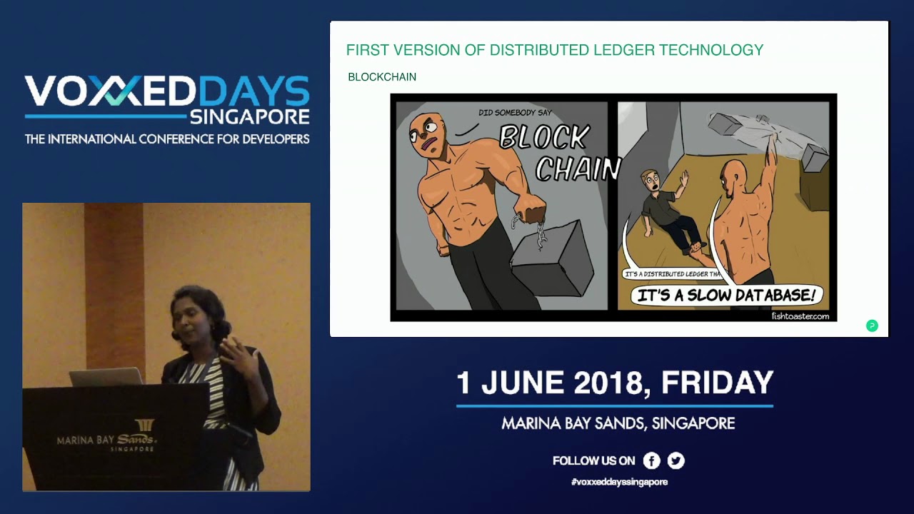 Distributed Ledger - Voxxed Days Singapore 2018