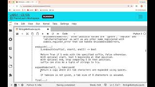Celebrity Python string methods and help(str) (CS105 at UIUC) Net Worth
