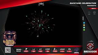 Backyard Celebration | Raccoon Fireworks