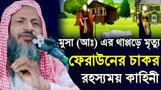 মুসা (আঃ)এর থাপ্পড়ে মৃত্যু ফেরাউনের চাকর। Maulana Noor Mohammad Khatir. মাওলানা নুর মোহাম্মদ খাতির।