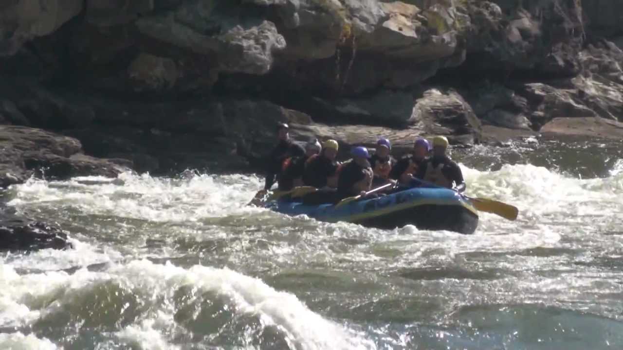 Sweet's Falls Rapid Fall Gauley River Rafting YouTube