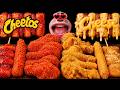 ASMR CHEETOS VS CHEESE! CHICKEN, FRIED SHRIMP & SOTTEOK MUKBANG 🌶️🧀