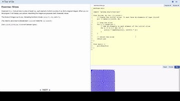 Solving a Tour of Go