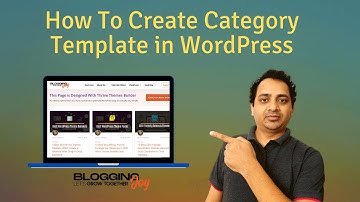 How To Create Category Template in WordPress With Thrive Architect | Thrive Theme Builder Tutorial