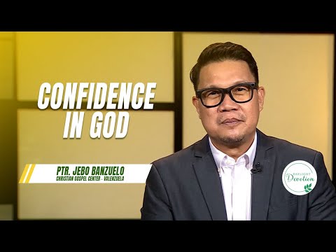 Daylight Devotion | Confidence in God | March 6, 2026